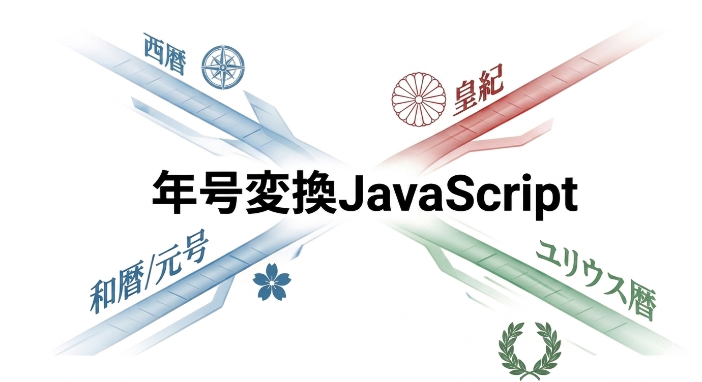 年号変換JavaScript