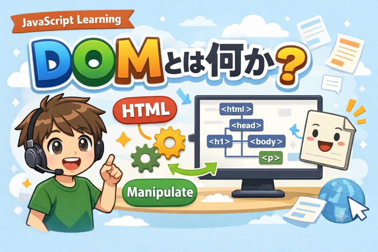 JavaScript Learning「DOMとは何か？」